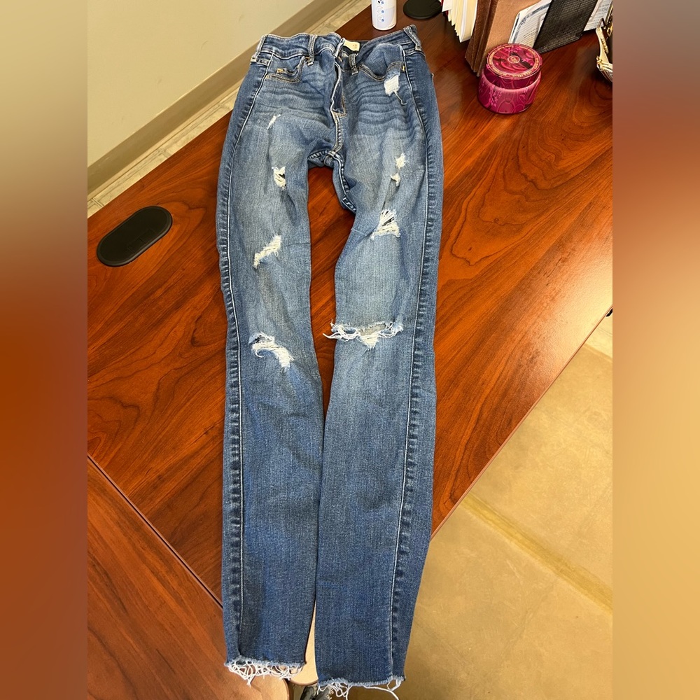 Hollister High Rise Super Skinny Jeans